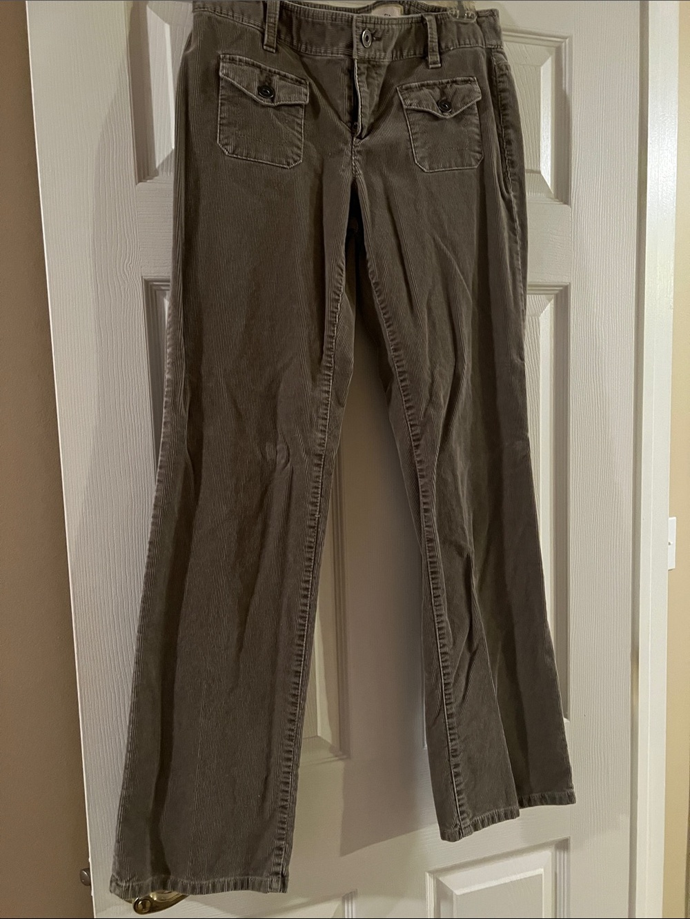 LOFT Wide Leg Pants with Front Flap Pockets